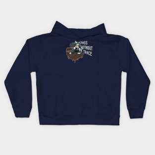 Feline Rogue: Purrs Without a Trace Kids Hoodie